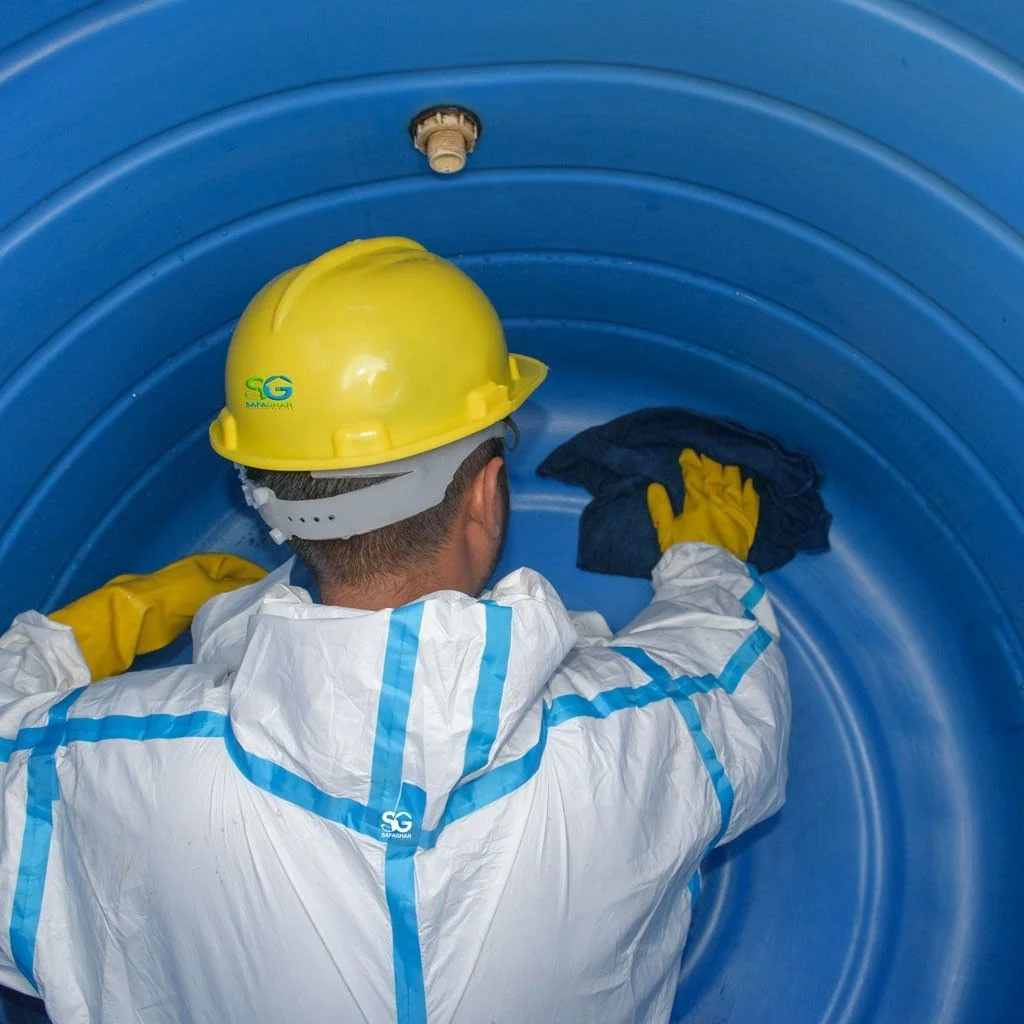 Plastic Water Tank Cleaning Service