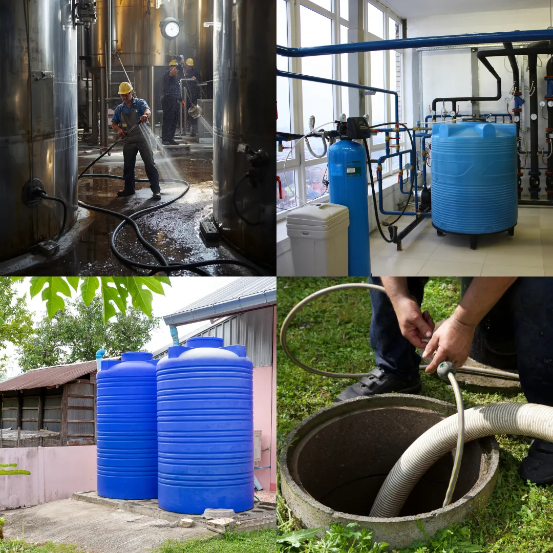 RCC Water Tank Cleaning Services