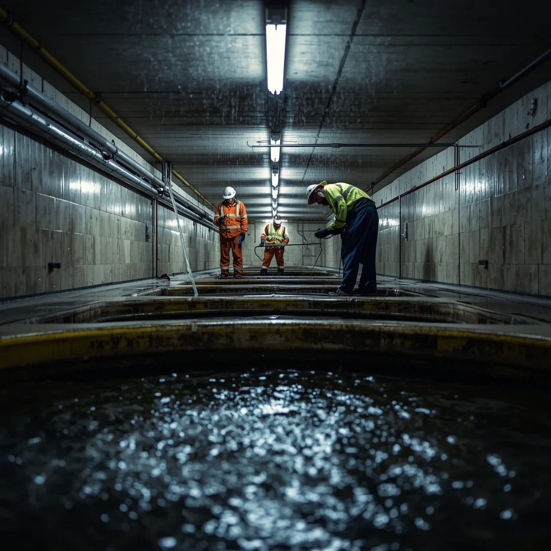 Commercial Underground Water Tank Cleaning Services